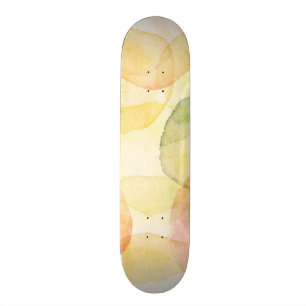 Skateboard Arrière - plan abstrait conçu avec l'aquarelle