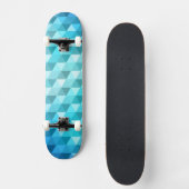 Skateboard Arrière - plan abstrait fait en motif de mosaïque (Recto)