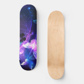 Skateboard Arrière - plan aux papillons de nuit (Recto)