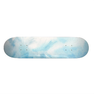 Skateboard arrière - plan coloré d'aquarelle pour le votre