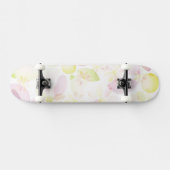 Skateboard Arrière - plan conçu de fleur d'aquarelle, texture (Horz)
