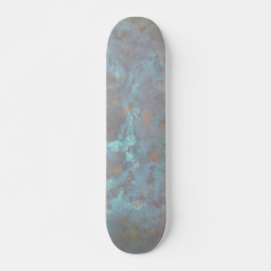 Skateboard Arrière - plan cuivre abstrait