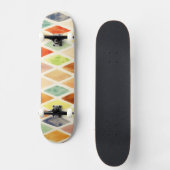 Skateboard Arrière - plan d'aquarelle (Recto)
