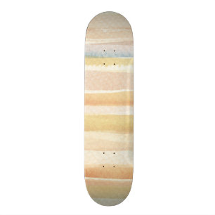 Skateboard Arrière - plan d'art d'aquarelle, texture