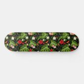 Skateboard Arrière - plan de fleurs tropicales 3 (Horz)