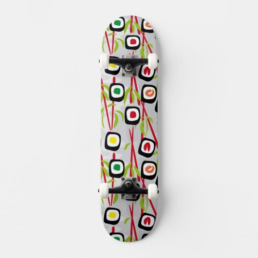 Skateboard Arrière - plan de sushi (Recto)
