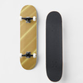 Skateboard Arrière - plan d'or (Devant)