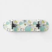 Skateboard Arrière - plan floral 5 (Horz)