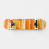 Skateboard Arrière - plan jaune abstrait d'aquarelle (Horz)