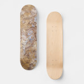 Skateboard Arrière - plan motif en marbre (Recto)