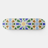 Skateboard Arrière - plan Motif islamique (Horz)