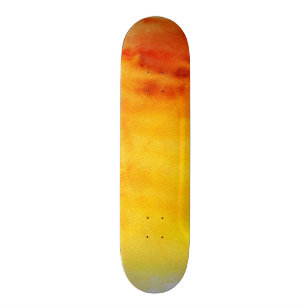 Skateboard Arrière - plan peint à la main 6 d'aquarelle