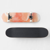 Skateboard Arrière - plan peint à la main d'aquarelle (Horz)