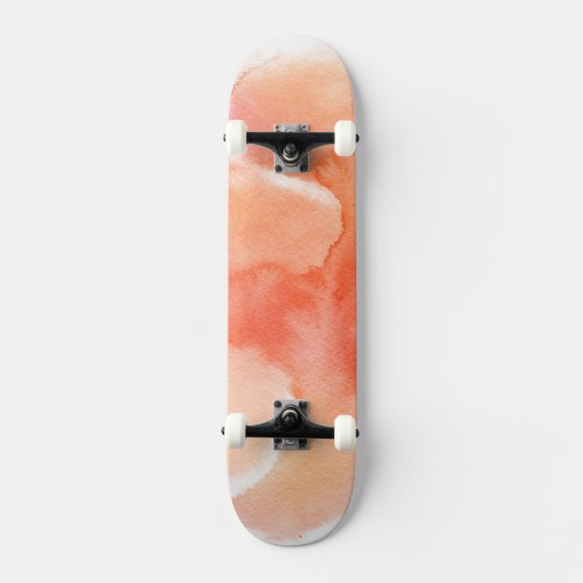 Skateboard Arrière - plan peint à la main d'aquarelle (Recto)