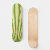 Skateboard Arrière - plan Retro Green Funky Sun Rays (Recto)