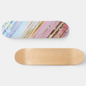 Skateboard Arrière - plan rose texturé (Horz)