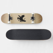 Skateboard Arrière - plan rustique Black Dragon (Horz)