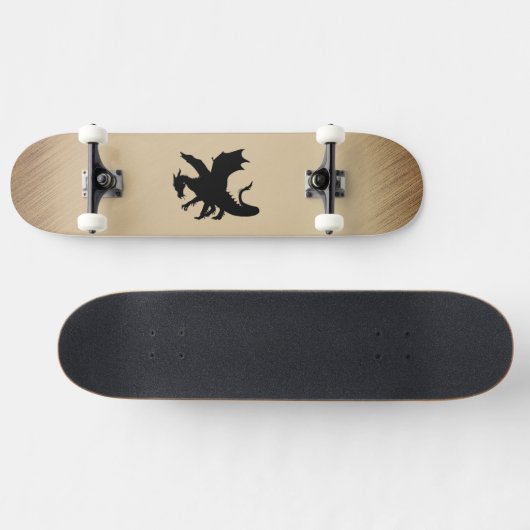Skateboard Arrière - plan rustique Black Dragon (Horz)