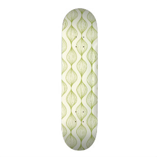 Skateboard Arrière - plan vertical vert de motif d'ogee
