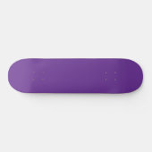 Skateboard arrière - plan violet avec bordure blanche (Horz)