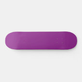 Skateboard arrière - plan violet avec bordure blanche (Horz)