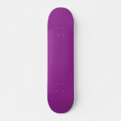 Skateboard arrière - plan violet avec bordure blanche (Devant)