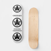 Skateboard Arrowhead debout en cercle (Recto)