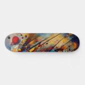 Skateboard Art Abstrait (Horz)