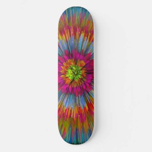 Skateboard Art Abstrait 167 (Recto)