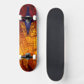 Skateboard Art Abstrait 66 Platins à roulettes (Recto)