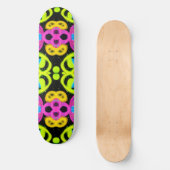 Skateboard art abstrait brillant (Recto)