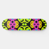 Skateboard art abstrait brillant (Horz)