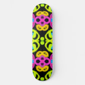 Skateboard art abstrait brillant (Recto)