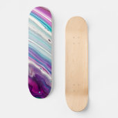 Skateboard Art Abstrait coloré (Recto)