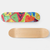 Skateboard Art abstrait de Kandinsky (Horz)