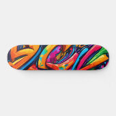 Skateboard Art abstrait de style graffiti (Horz)