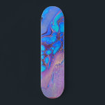 Skateboard Art Abstrait en marbre ultra-violet<br><div class="desc">Cette conception peut être personnalisée en choisissant l'option customiser pour ajouter du texte ou apporter d'autres modifications. Si ce produit a la possibilité de transférer la conception à un autre article, veuillez vous assurer d'ajuster la conception en fonction des besoins. Communiquez avec moi à colorflowcreations@gmail.com si vous désirez obtenir ce...</div>