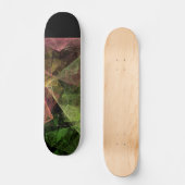 Skateboard Art abstrait espace cubique (Recto)