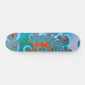 Skateboard Art abstrait jardin de printemps (Horz)