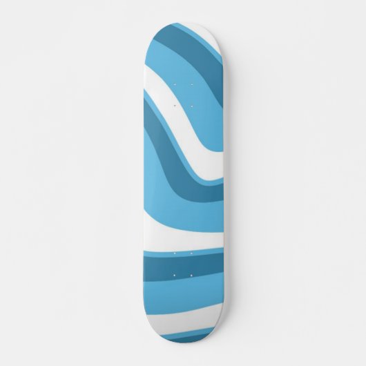 Skateboard art abstrait moderne (Devant)