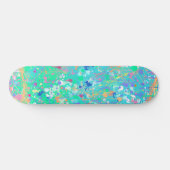 Skateboard Art abstrait : Petites créatures marines (Horz)