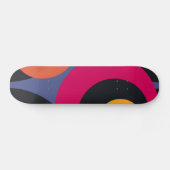 Skateboard Art Abstrait rétro (Horz)
