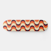 Skateboard Art abstrait sans couture de rétros années '50 (Horz)