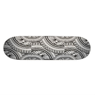 Skateboard Art aztèque tribal