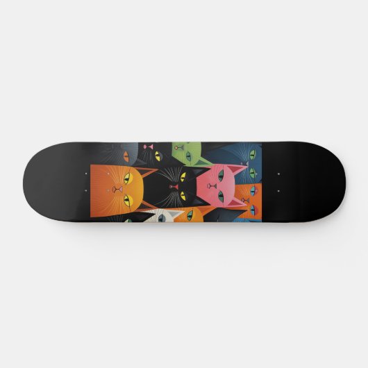 SKATEBOARD ART CAT (Horz)