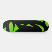 Skateboard Art contemporain vert / Noir (Horz)