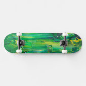 Skateboard Art cool peint vert (Horz)