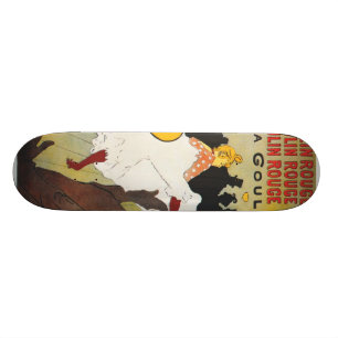 Skateboard Art d'affiche de Toulouse Lautrec