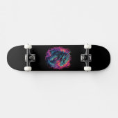 Skateboard Art de dragon (Horz)