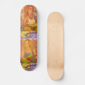 Skateboard Art de filles de guitare (Recto)